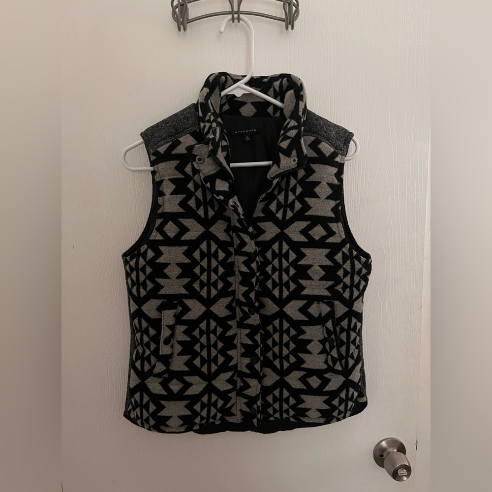 Wool blend vest